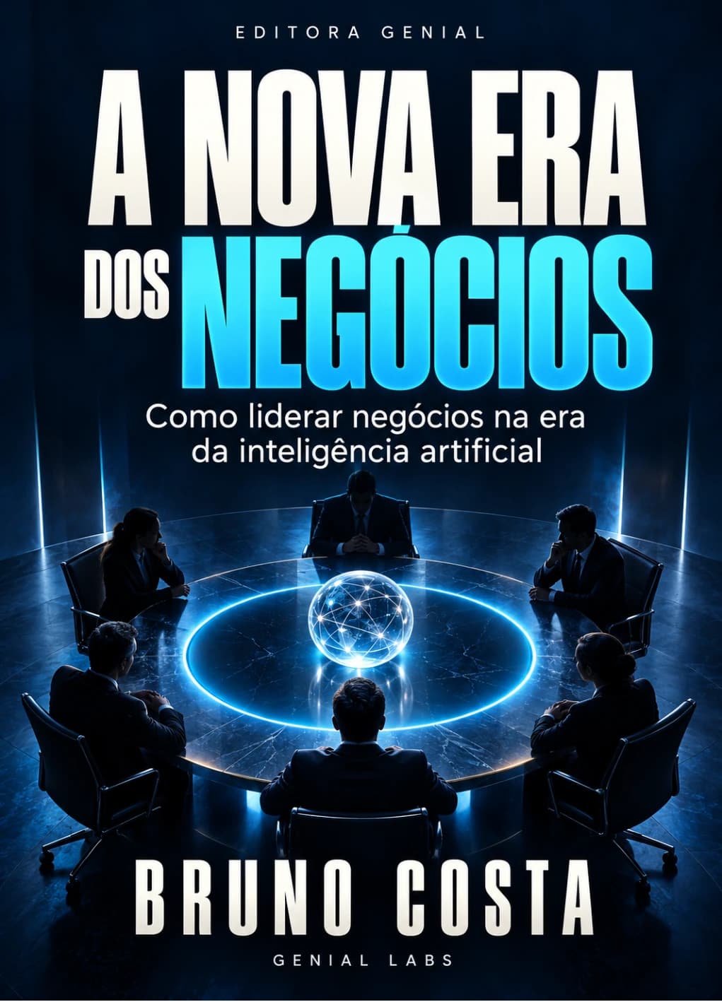 Capa original do livro A NOVA ERA DOS NEGÓCIOS, de Bruno Costa